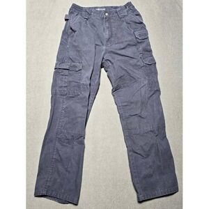 5.11 Tactical‎ Series Cargo Pants Mens 30x30 Navy Blue Work Utility 74251